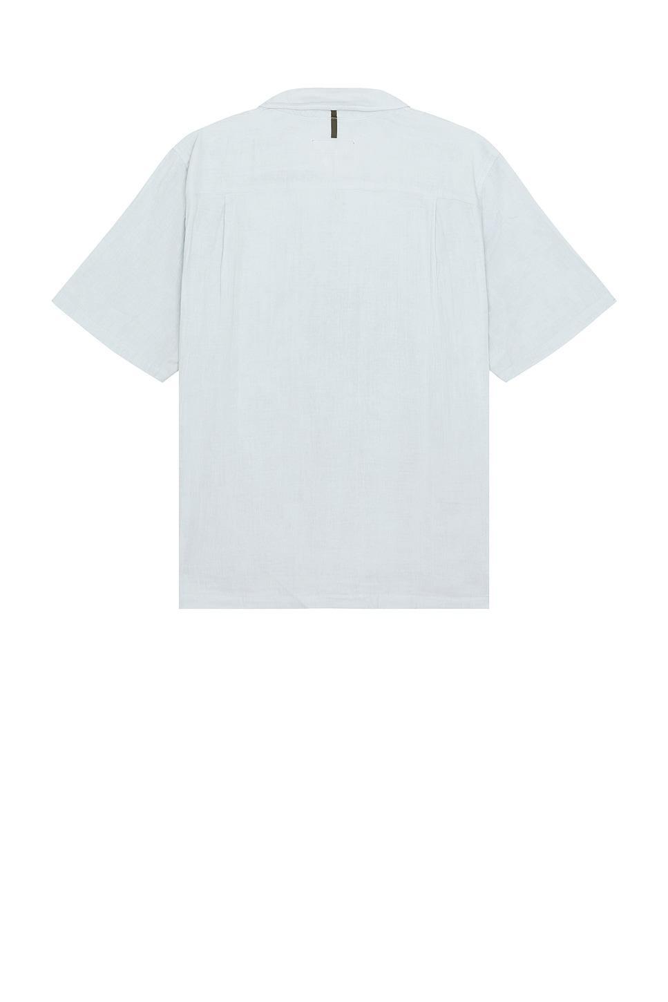 Rag & Bone Avery Gauze Shirt in Baby Blue Product Image