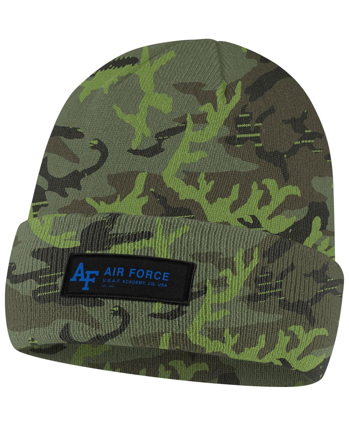 Mens Nike Camo Air Force Falcons Veterans Day Cuffed Knit Hat Product Image