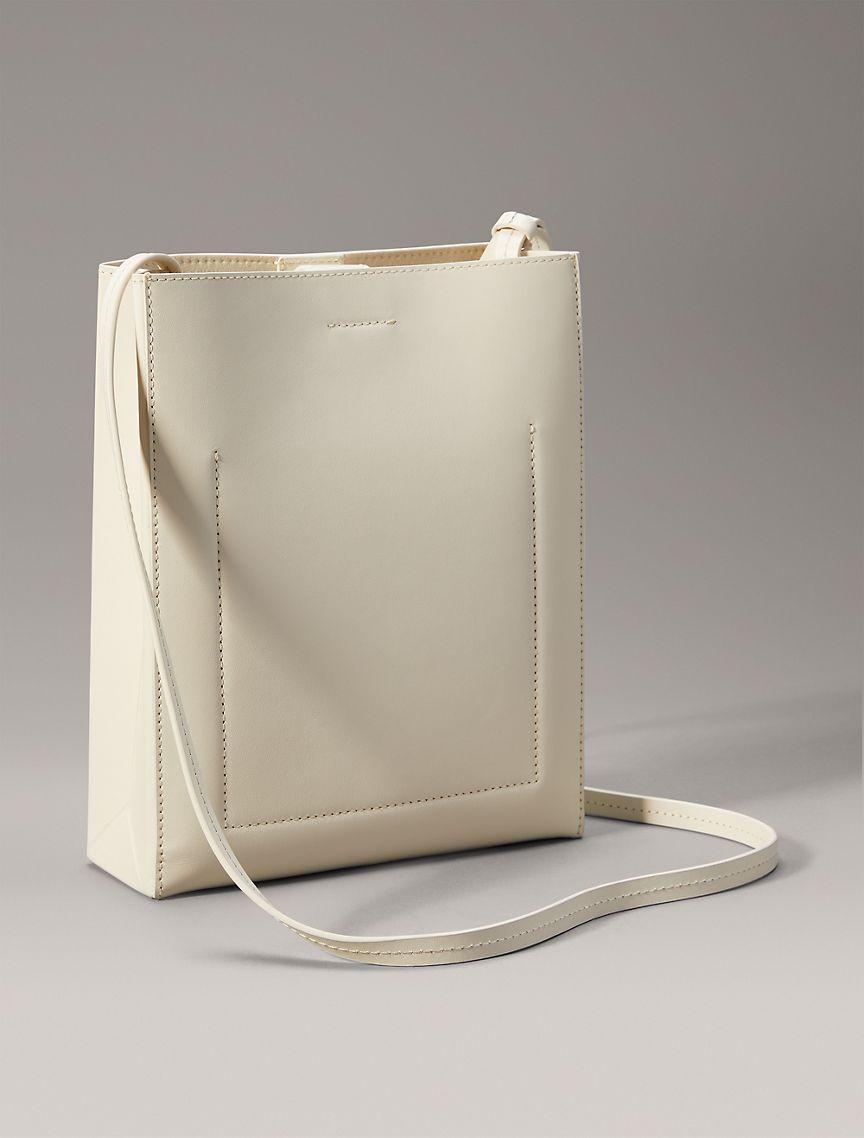 Line Leather Crossbody Bag Product Image