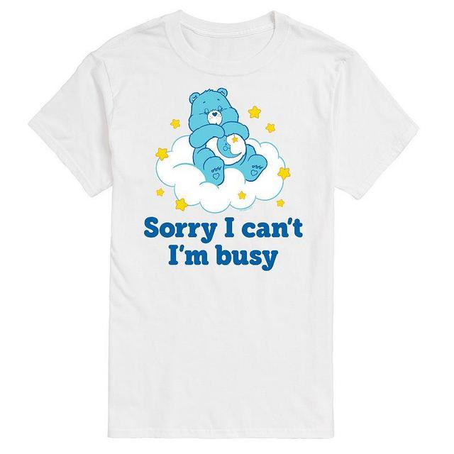 Big & Tall Care Bears Sorry I Cant Graphic Tee, Mens Product Image