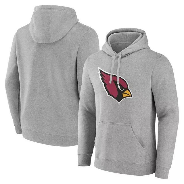 Mens Fanatics Heather Gray Arizona Cardinals Deliver Fleece Pullover Hoodie Product Image