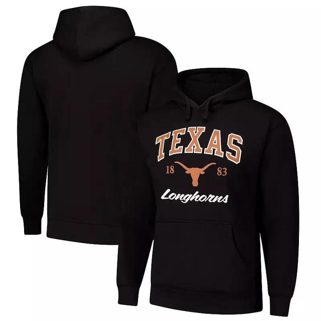 Mens League Collegiate Wear Texas Longhorns Arch Script Essential Fleece 2.0 Pullover Hoodie Product Image