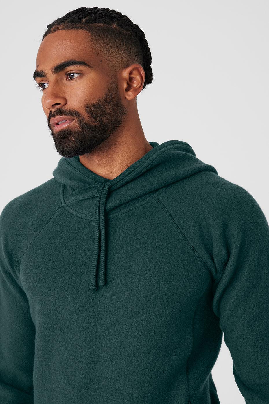 The Triumph Hoodie - Midnight Green Male Product Image