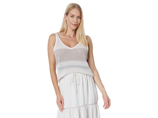 Splendid Lonnie Color-Block Sweater Tank (Neutral ) Women's Clothing Product Image