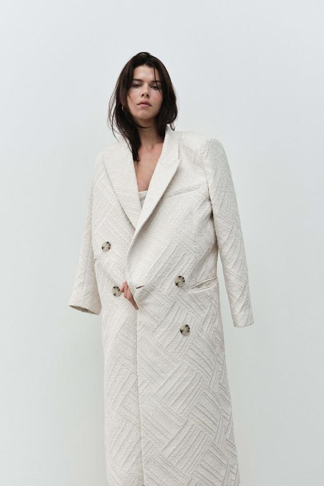 Tectonic Jacquard Coat Product Image