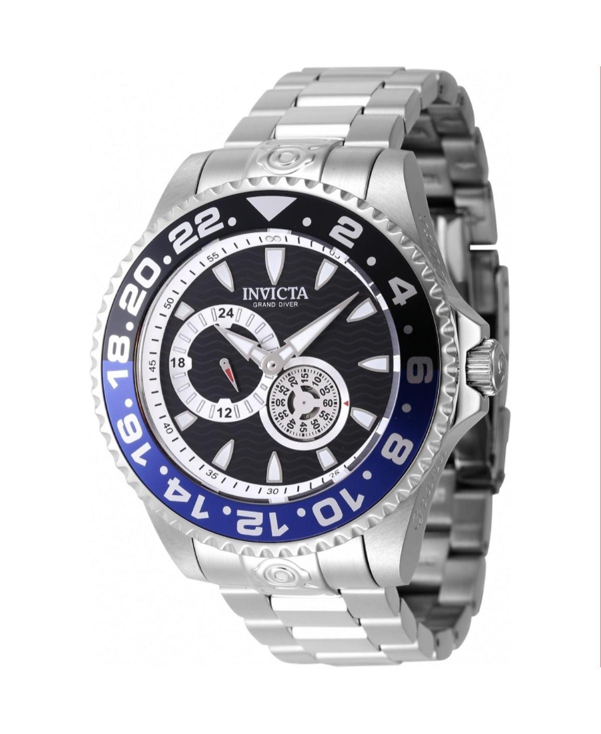 Invicta Mens 47300 Pro Diver Automatic Multifunction Black Dial Watch - Black Product Image