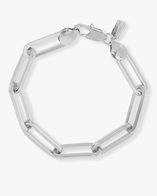 Carrie Chain Link Bracelet - Silver Product Image