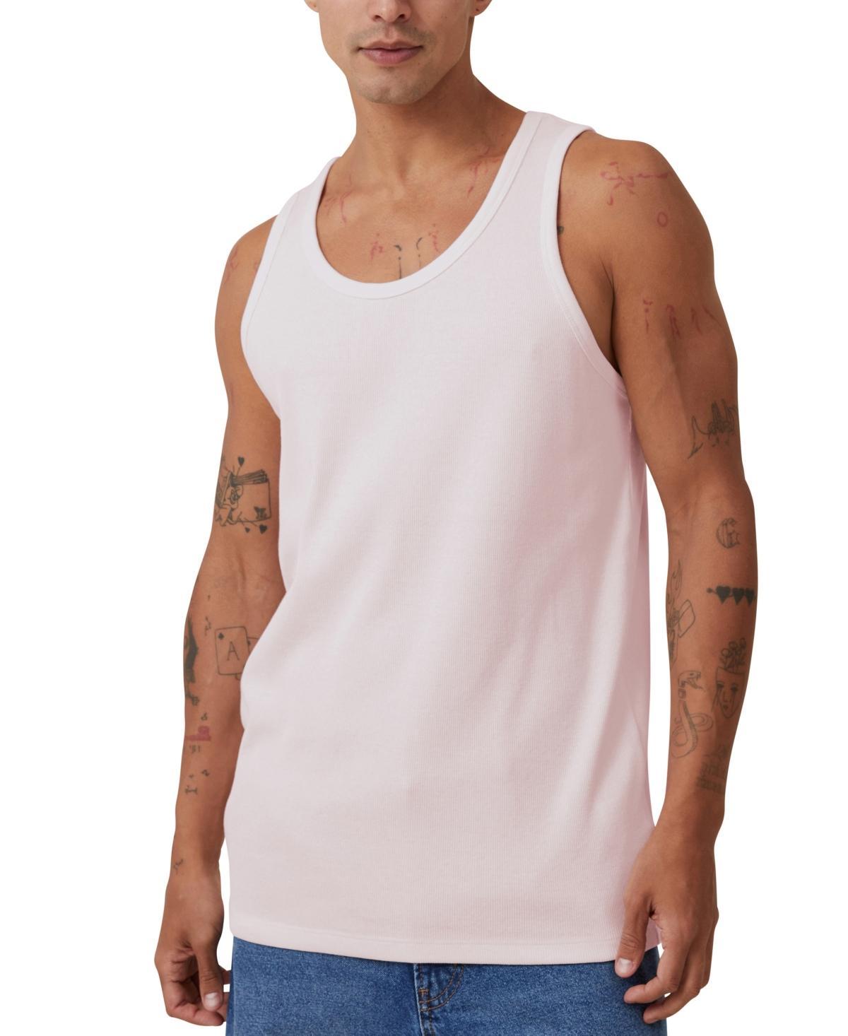 Cotton On Mens Loose Fit Rib Tank Top Product Image