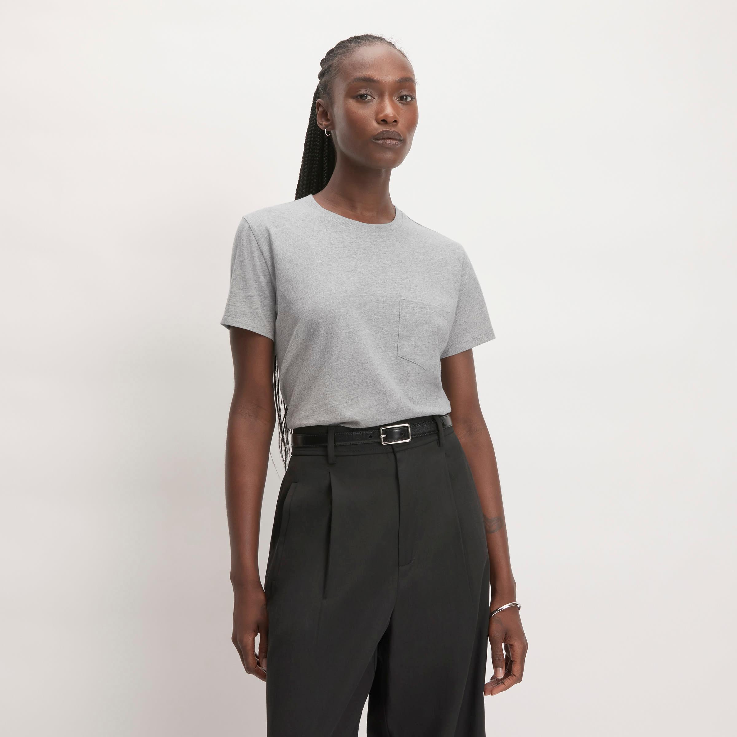 The Box-Cut Tee in Essential Cotton product image