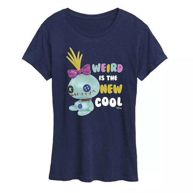 Disneys Lilo & Stitch Womens Weird Cool Graphic Tee Product Image