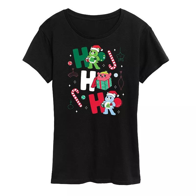 Womens Care Bears Ho Ho Ho Graphic Tee, Girls Product Image