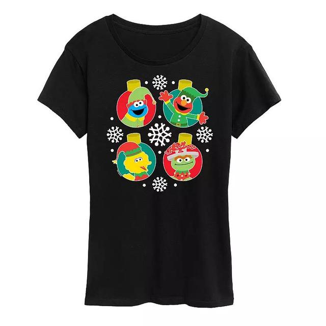 Womens Pokemon Pikachu Holiday Vibes Tee Product Image