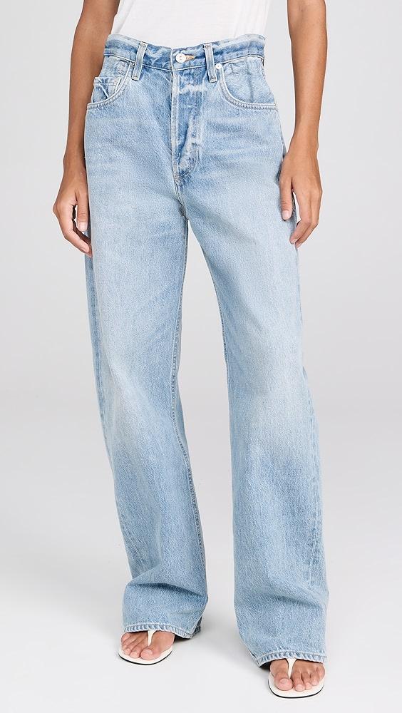 Citizens of Humanity Gwendoline Scrunch Regenerative Cotton Jeans | Shopbop Product Image