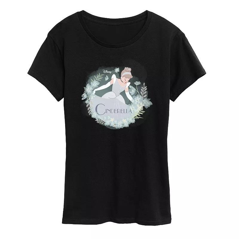 Disney Princess Cinderella Womens Graphic Tee, Girls Product Image