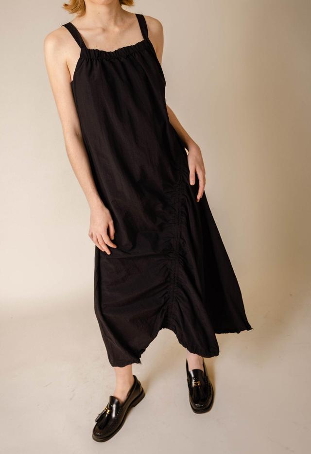 Long Parachute Dress In Black Product Image