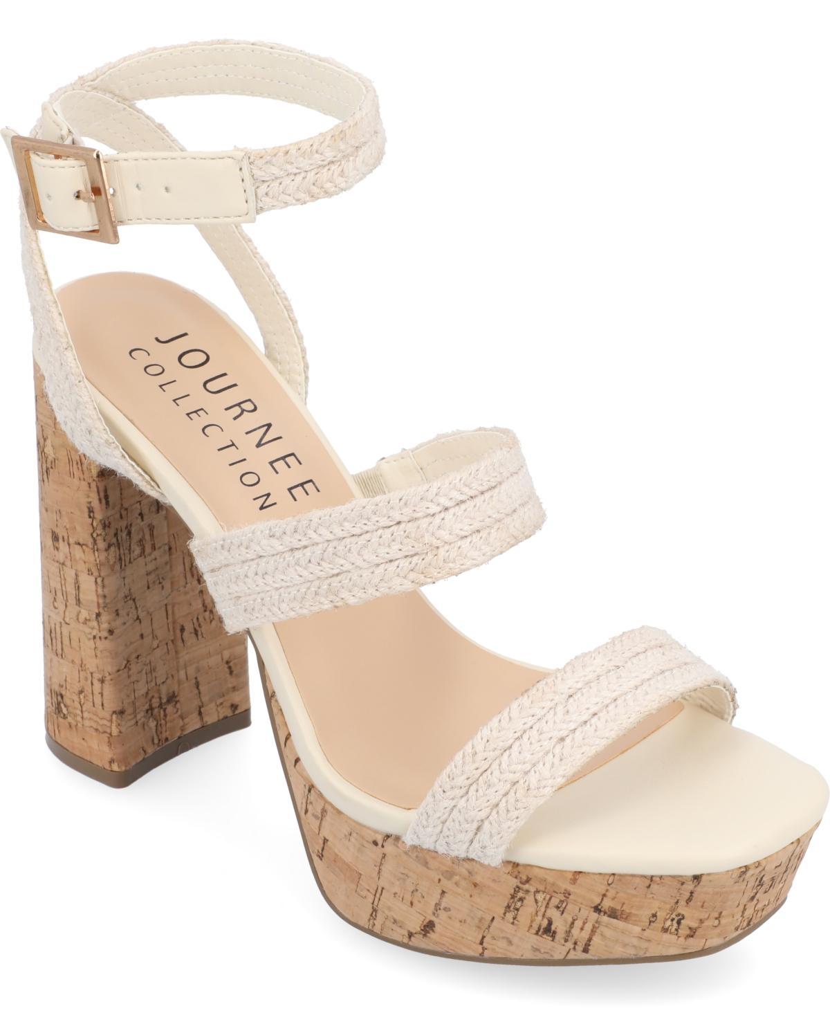 Journee Collection Womens Sienne Platform Sandals Product Image