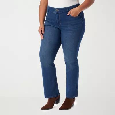 Gloria Vanderbilt-Plus Womens High Rise Bootcut Jean Product Image