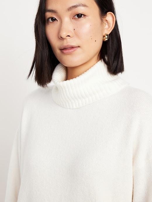 SoSoft Turtleneck Tunic Sweater Product Image