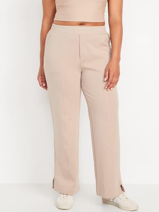 High-Waisted Dynamic Fleece Trouser Pants product image