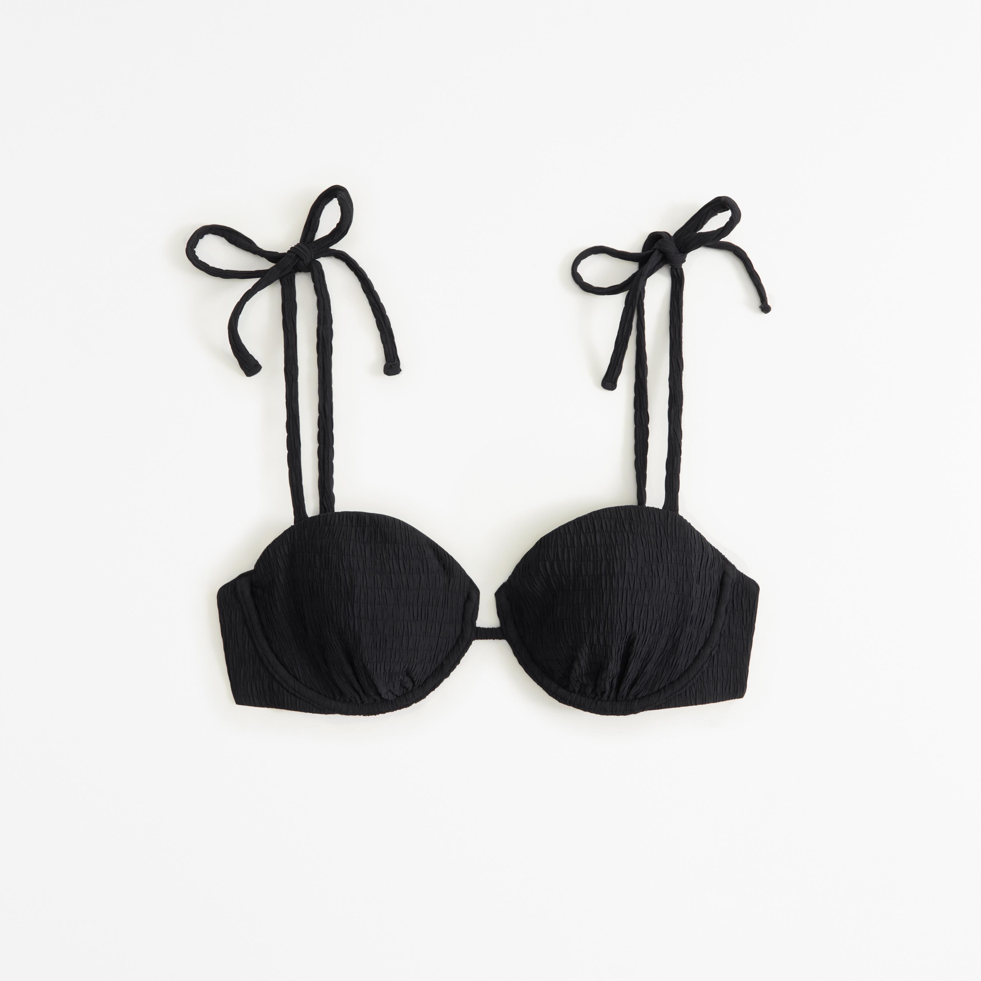 Tie-Strap Underwire Bikini Top Product Image