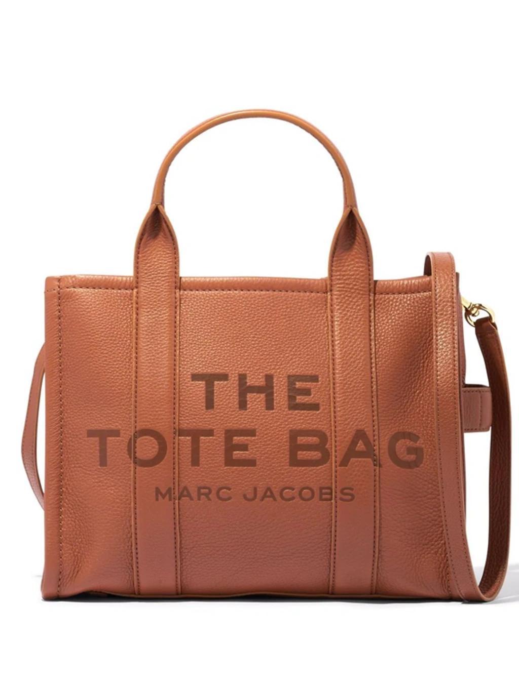 The Medium Tote Leather Tote Bag In 212 Product Image