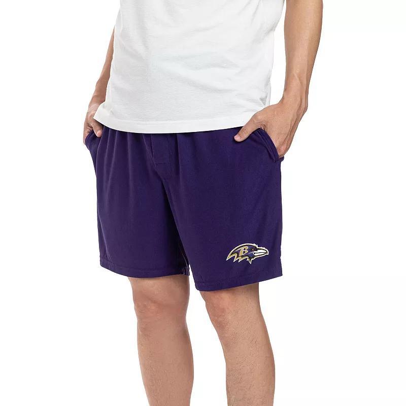 Mens Concepts Sport Baltimore Ravens Gauge Jam Two-Pack Shorts Set Product Image