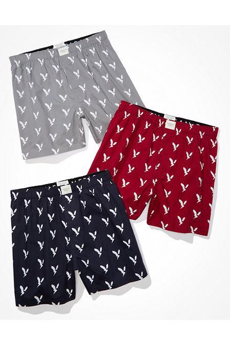 AEO Mens Stretch Boxer Short 3-Pack Men's Product Image