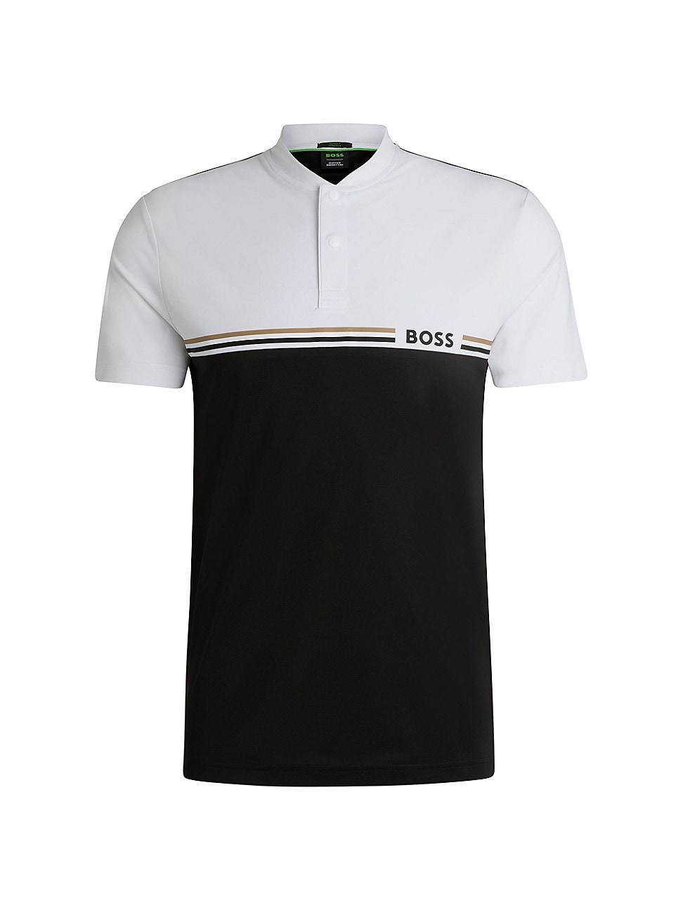 Mens BOSS x Matteo Berrettini Slim-Fit Polo Shirt Product Image