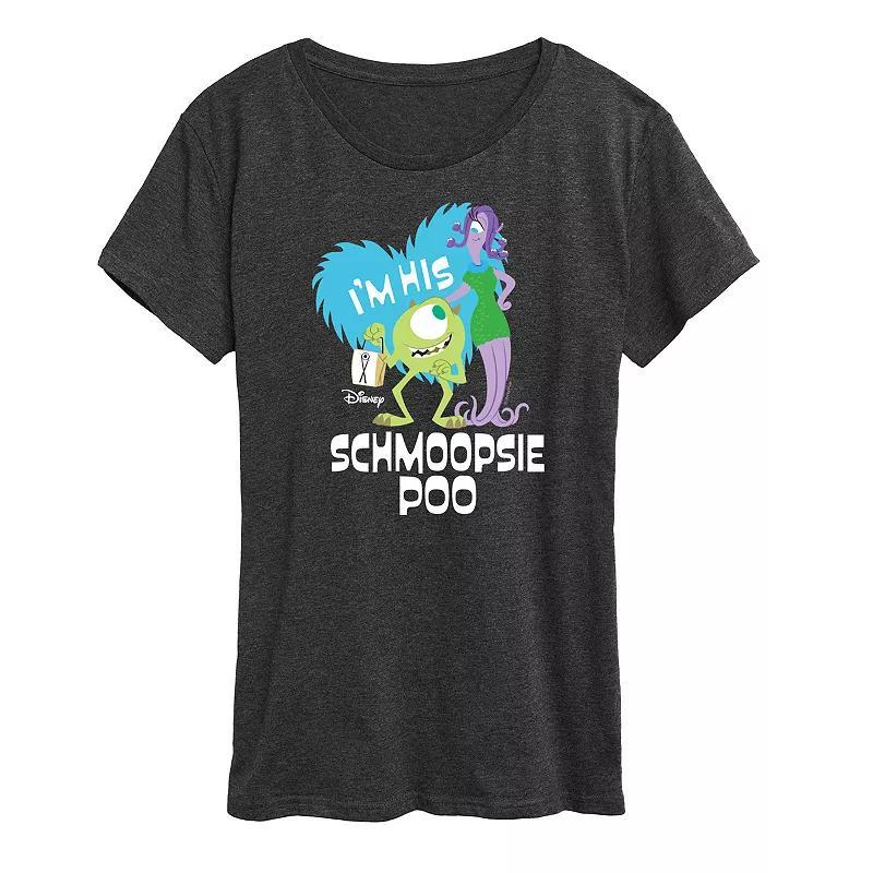 Disney / Pixars Monsters Inc. Womens Schmoopsie Poo Graphic Tee Blue Product Image