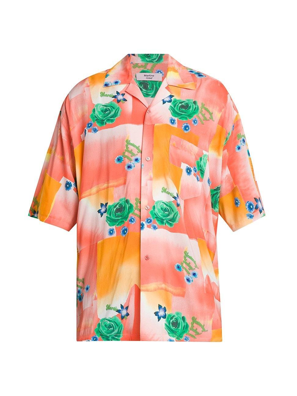 Mens Boxy Hawaiian Shirt Product Image