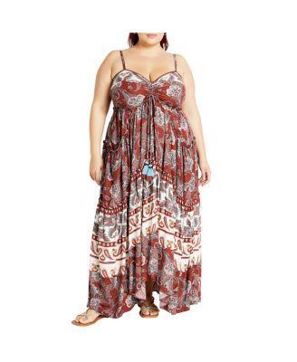 Plus Size Lilah Love Maxi Dress Product Image