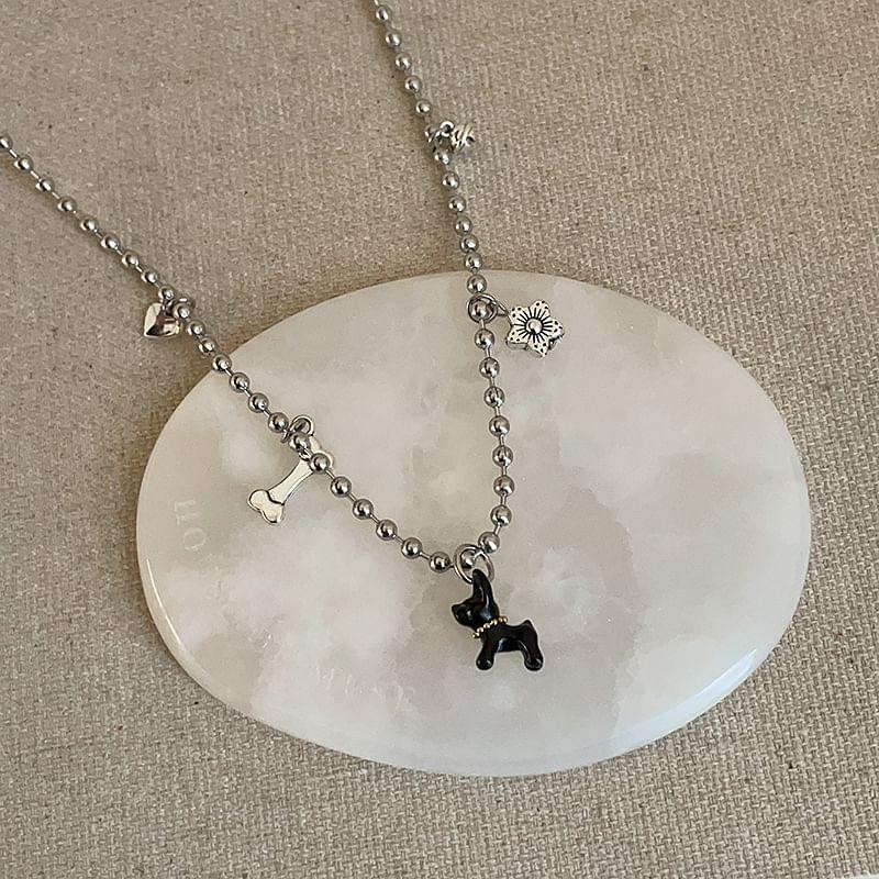 Dog Beaded Necklace Product Image