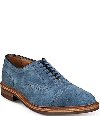 Mens Strandmok Suede Cap-Toe Oxfords Product Image