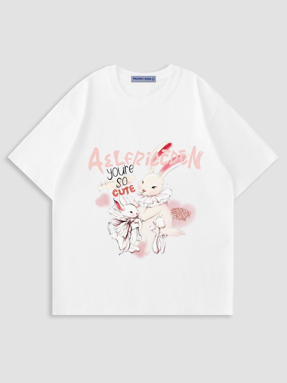 Aelfric Eden Cartoon Cute Rabbit Tee Product Image