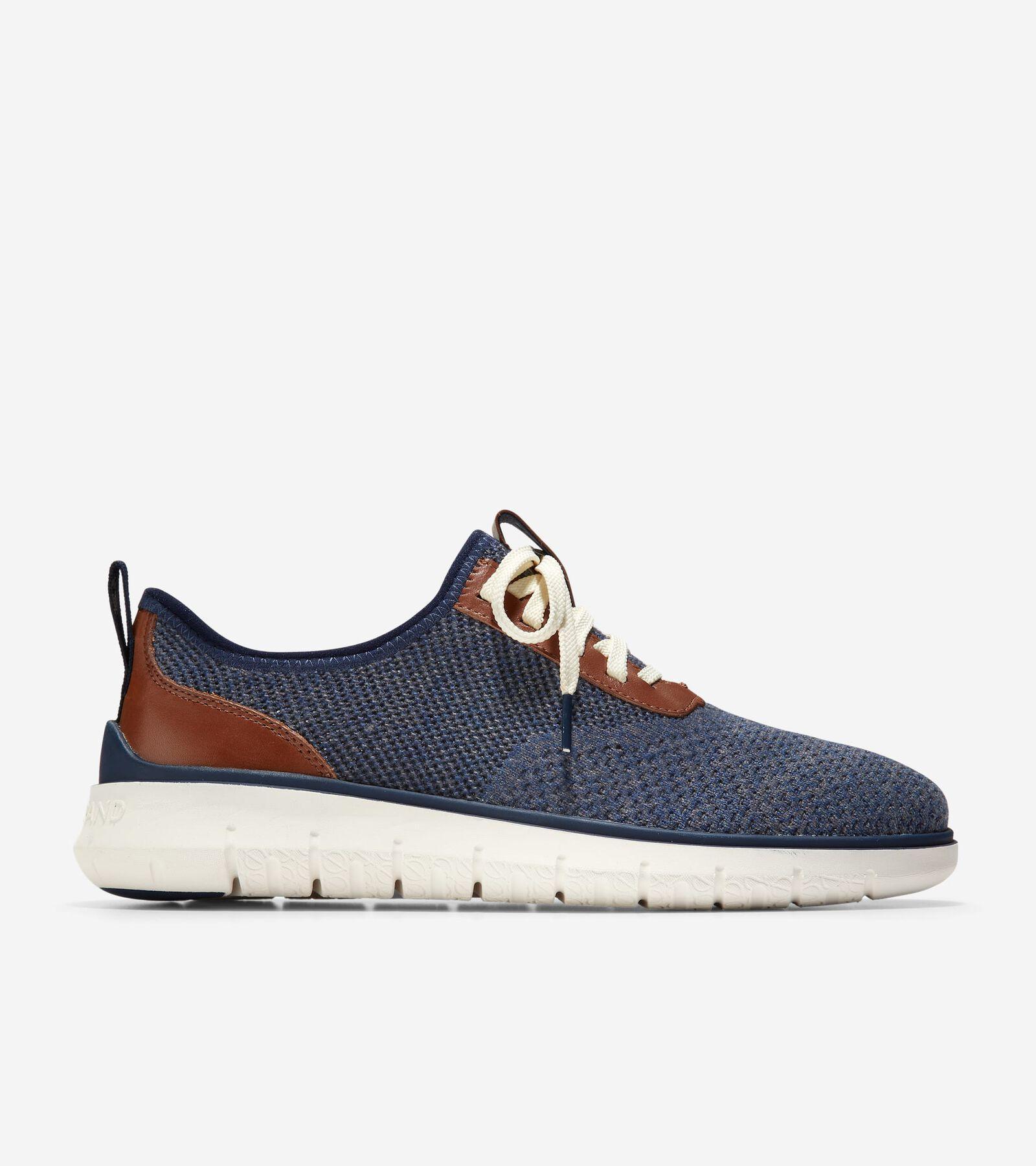 Cole Haan Mens Generation Zergrand Sneakers - Blue Size 12 Product Image