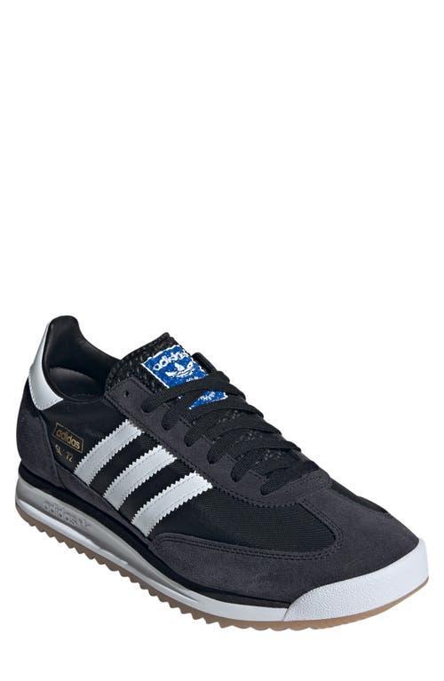 adidas Originals Mens adidas Originals SL 72 RS - Mens Shoes Black/White Product Image