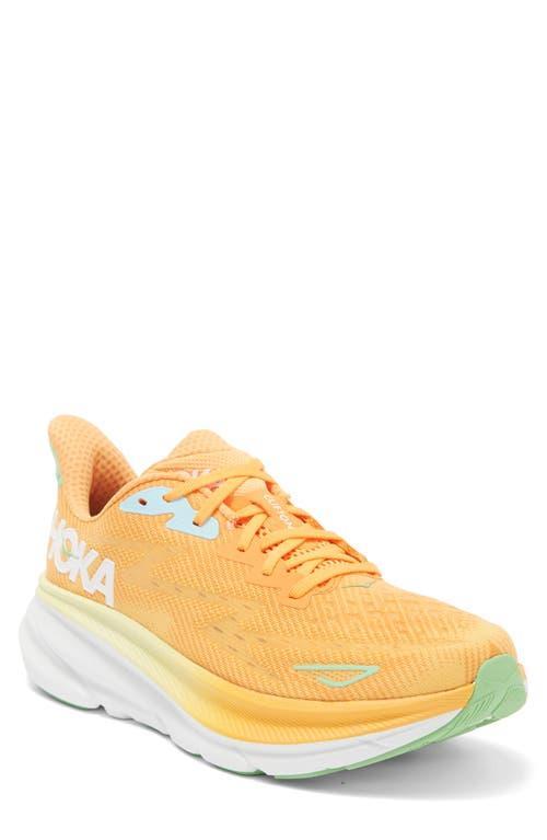 Hoka Mens HOKA Clifton 9 - Shoes Shifting Sand/Wheat Product Image