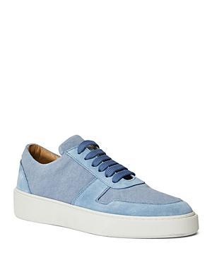 Mens Darian Suede & Canvas Low-Top Sneakers Product Image