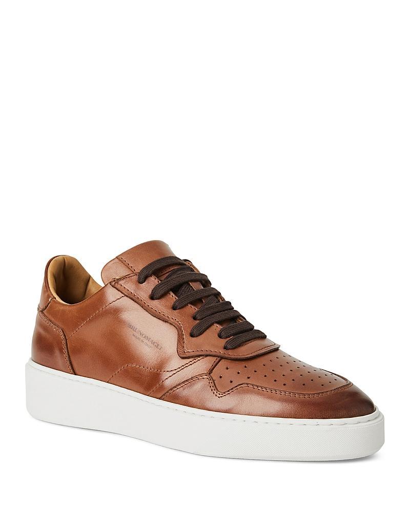 Mens Dezi Leather Low-Top Sneakers Product Image