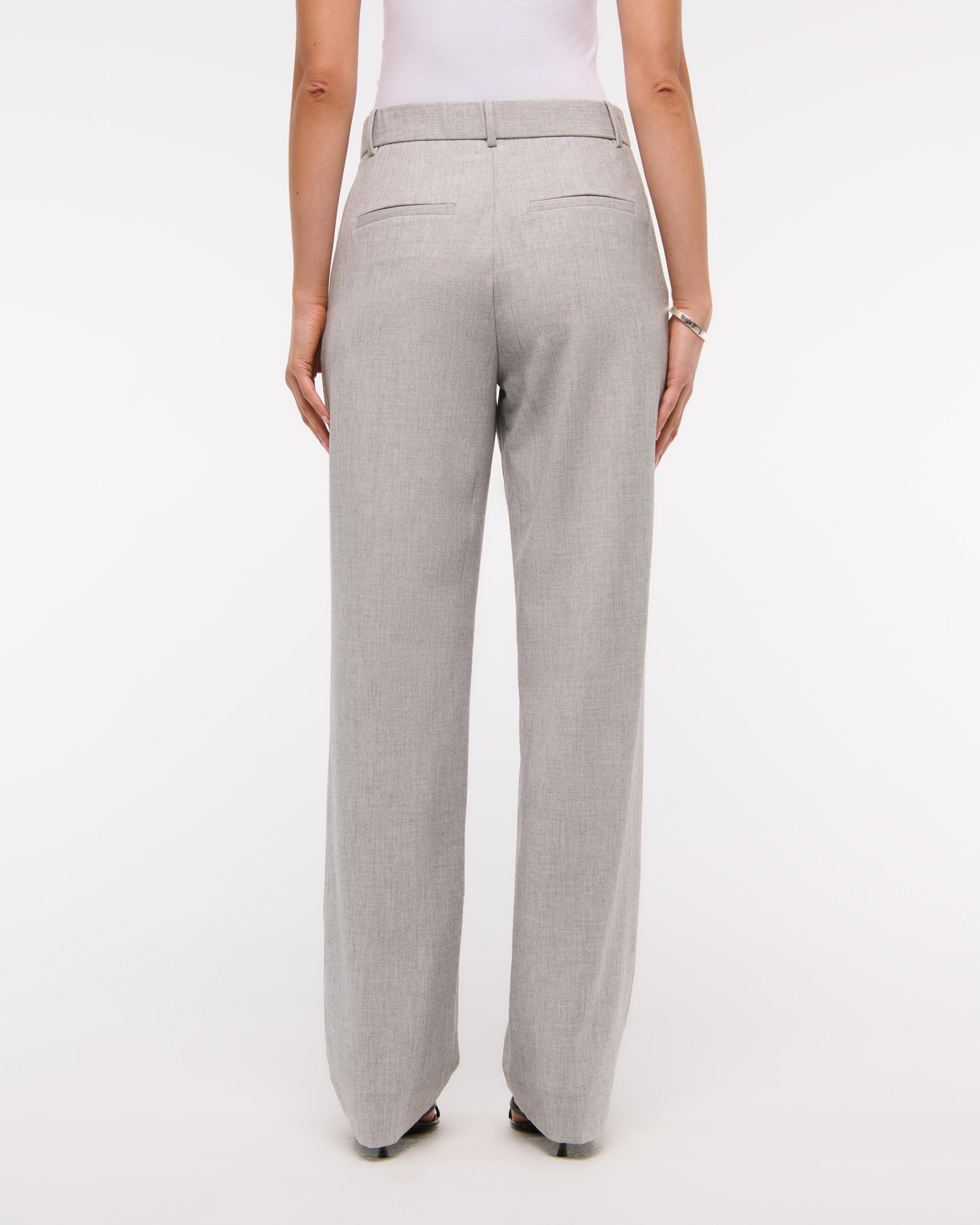 A&F Quinn Tailored Straight Pant Product Image