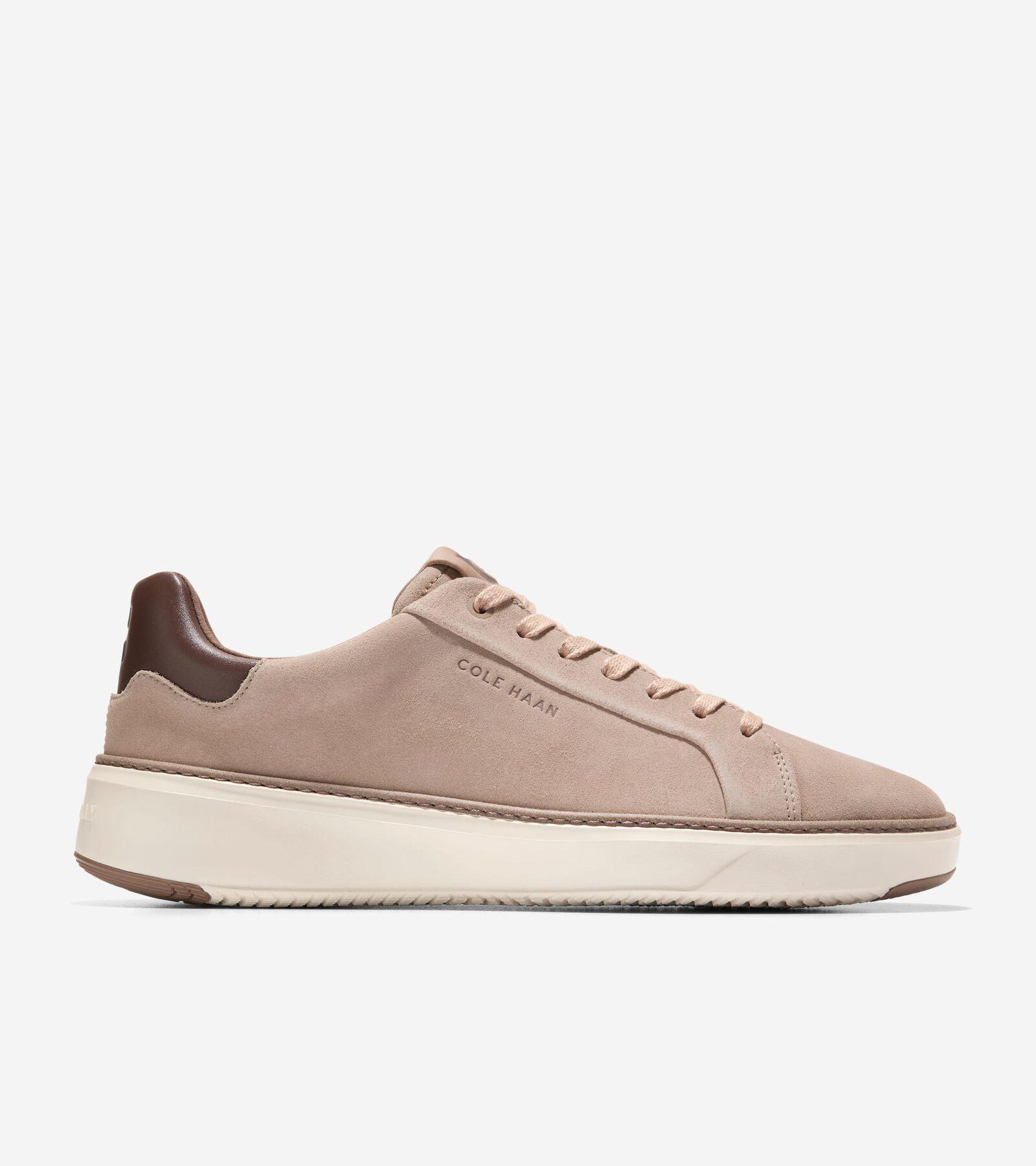 Cole Haan Mens GrandPr Topspin Sneaker - Beige Size 11 Product Image