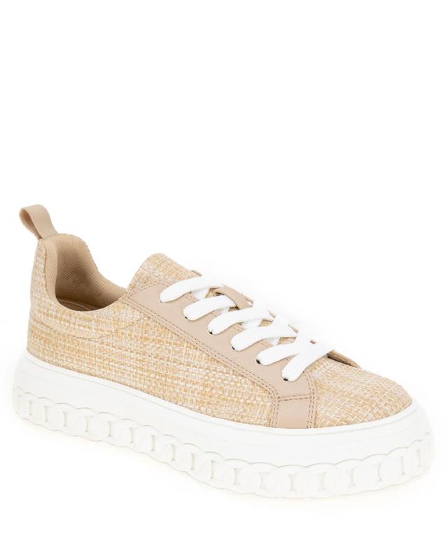 BCBGeneration Womens Riso Lace-Up Platform Sneakers Product Image