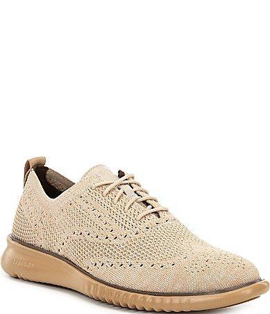 Cole Haan Mens 2.ZERGRAND Knit Stitchlite Wingtip Oxfords Product Image