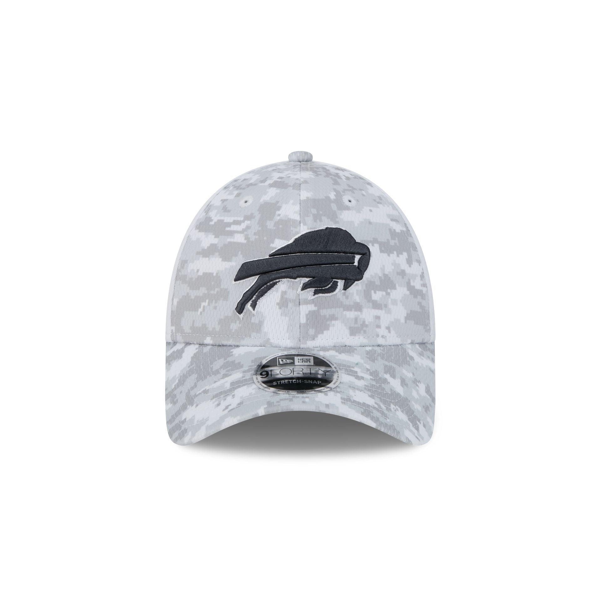 Buffalo Bills 2024 Salute to Service 9FORTY Stretch-Snap Hat Male Product Image