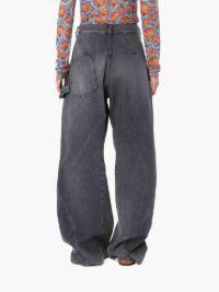 TWISTED WORKWEAR DENIM JEANS in grey | JW Anderson US  Product Image