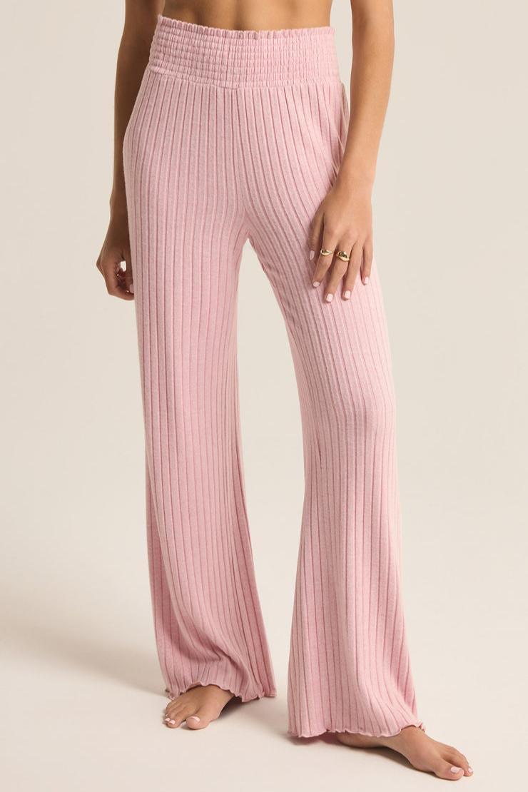 Dawn Smocked Rib Pant Product Image