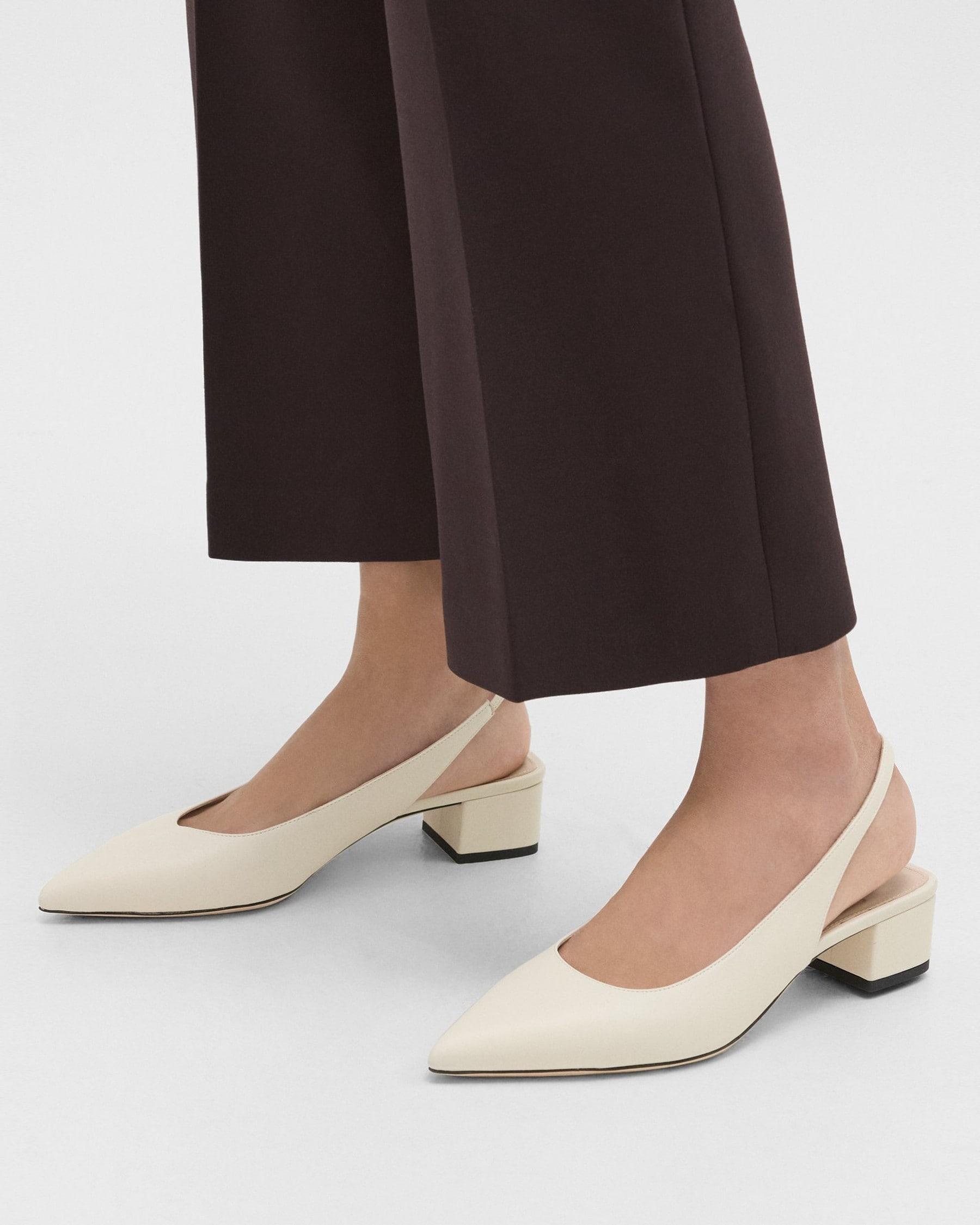 Slingback Pump in Leather product image