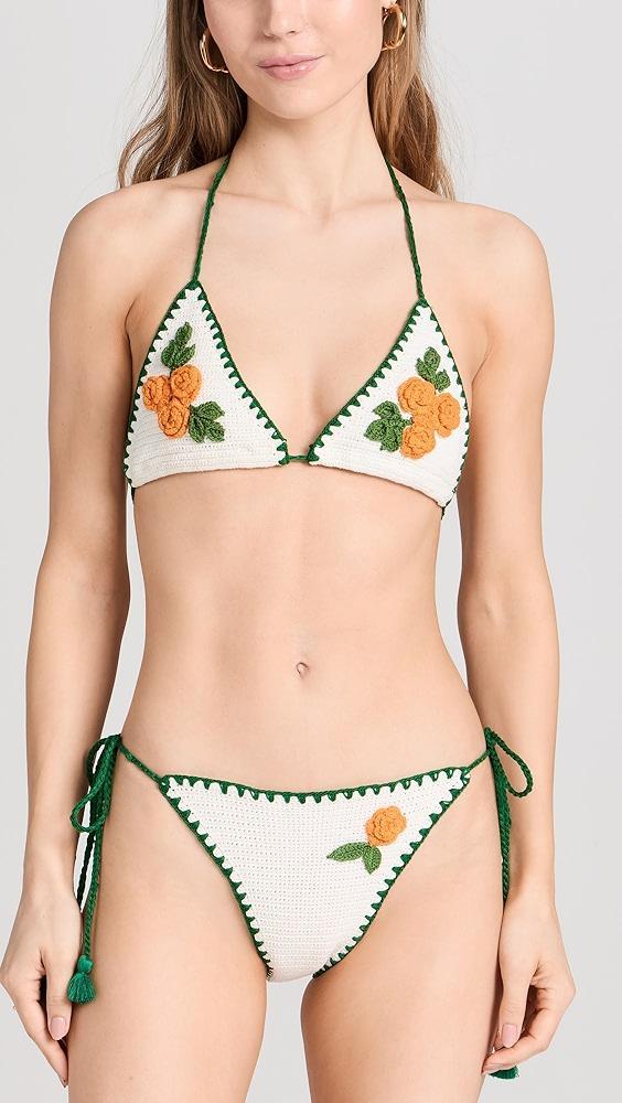 RHODE Bikini Top | Shopbop Product Image