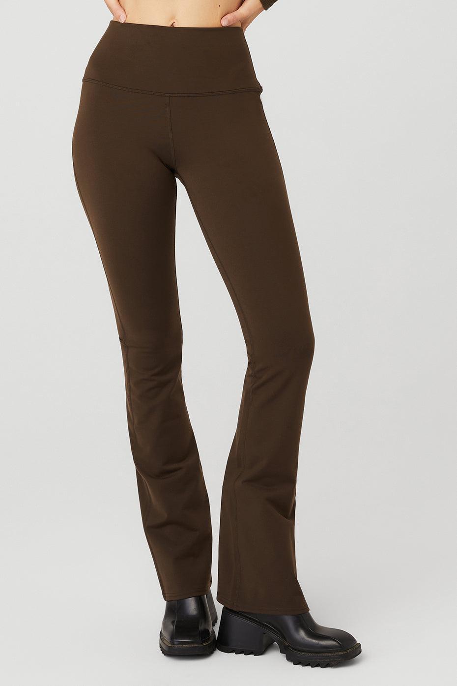 Airbrush High-Waist Bootcut Legging - Espresso Female Product Image