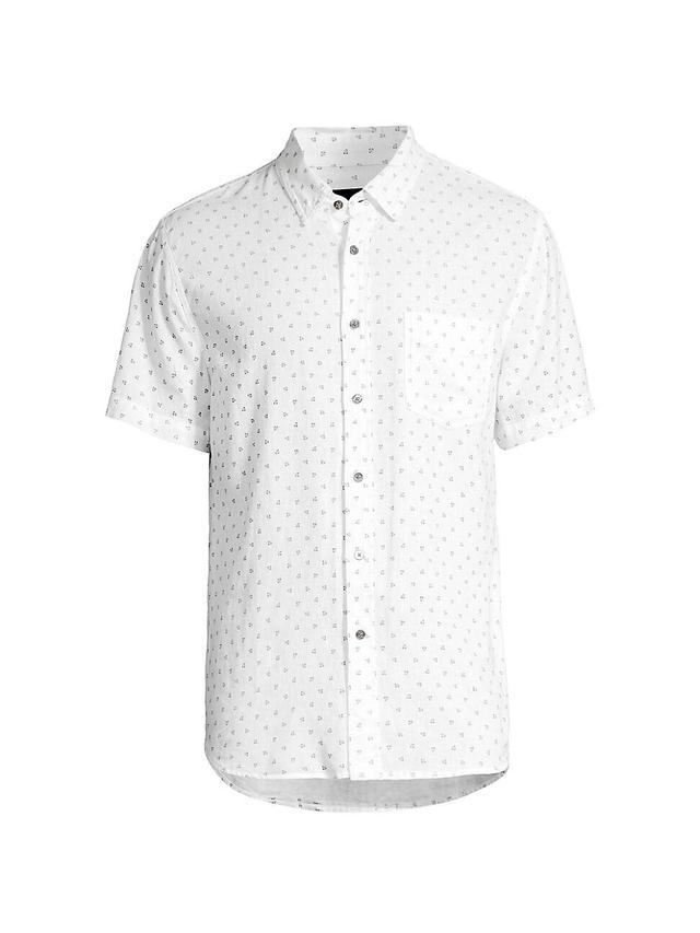 Mens Carson Linen-Blend Shirt Product Image